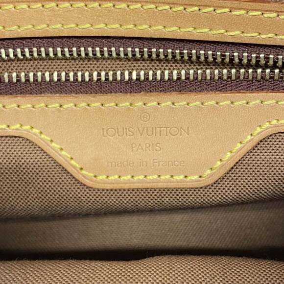 LOUIS VUITTON Brown Monogram Trotter Shoulder Bag - Picture 5 of 12